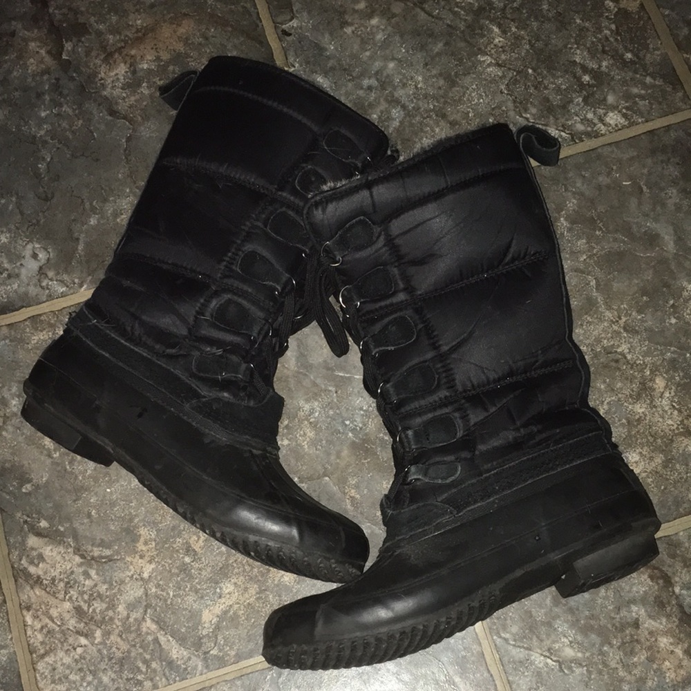 American eagle outfitters fur lined winter boots
